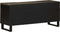 vidaXL - Tv-meubel - 105x33x46 - cm - massief - mangohout - zwart