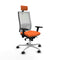 Bureaustoel Piqueras y Crespo 3D086N2 Oranje