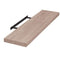 Eugad Wandplank 0117QJ - Robuuste Zwevende Plank - Eikenhout - 80 cm