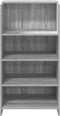 vidaXL - Receptiebalie - 55x50x103,5 - cm - bewerkt - hout - grijs - sonoma - eiken