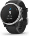 Garmin fēnix 6S Solar - Smartwatch - Zonne-energie - Zilver (Zwart)