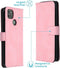 iMoshion Hoesje Geschikt voor Motorola Moto G9 Power Hoesje Met Pasjeshouder - iMoshion Luxe Bookcase - Roze