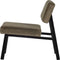 WOOOD Exclusive Kaja Fauteuil - Velvet - Army - 72x55x74
