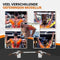 TTD® Premium Pull Up Bar - Pull Up Station - Draagcapaciteit 250 kg - Antislip Handgrepen - Eenvoudige Montage