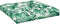 vidaXL - Palletkussen - 80x80x12 - cm - stof - bladpatroon