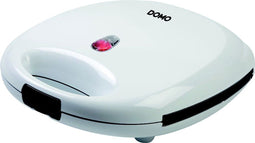 DOMO DO9046C - Tosti-apparaat 2-in-1 'Family Croque' - Voor 4 croques en 4 wafels (2 stuks)