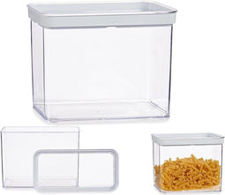 Gondol Plastics - Voorraadpot - 2.2 liter luchtdicht - 21 x 10.5 x 16 cm