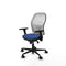 Piqueras y Crespo 3D036N0 - Bureaustoel - Verstelbare hoogte met armleuning - Marineblauw