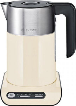 Bosch TWK8617P Styline - Waterkoker - TemperatureControl - Crème