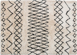 WOOOD Nando Vloerkleed - Off White - 1x160x230