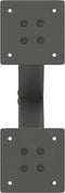 vidaXL - Salontafelpoten - 2 - st - X-vormig - 30x(30-31) - cm - staal - antraciet