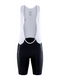 Craft ADV Endurance - Bibshort fietsbroek kort - Gerecycled polyamide - Zwart met wit - Heren M