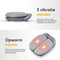 Lifeproducts Voetmassage Apparaat - Massageapparaat met Trilfunctie - Verwarming - Kleur: Vibratie Massage