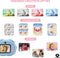 Vulpes Goods® Kids - Digitale Kindercamera - 4-in-1 Speelgoedcamera - HD 1080P 32GB 10x Zoom - Foto Games Muziek Video - Kinderfototoestel - Vlog Selfie Camera - Premium Baby Blue/Pink