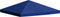 vidaXL - Prieeldak - 310 - g/m² - 3x3 - m - blauw