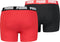 Puma - Basic Boxer 2P - Rood - Heren - maat M