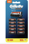 Gillette Fusion5 ProGlide - Scheermesjes voor Mannen - 10 Navulmesjes