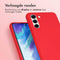 iMoshion Hoesje Geschikt voor Samsung Galaxy S21 FE Hoesje Met Koord - iMoshion Color Backcover met afneembaar koord - Rood