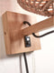 GOOD&MOJO Wandlamp Tanami - Rotan - Ø18cm - Binnen Modern