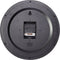MXP301201 Radio Wall clock 300 mm x 45 mm Black