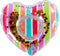 Swim Essentials Opblaasbare Bekerhouder - Zwembad Accessoires - Drankhouder Zwembad - Regenboog Hart