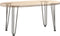 vidaXL - Haarspeld - tafelpoten - 4 - st - 42 - cm - massief - staal - naturel