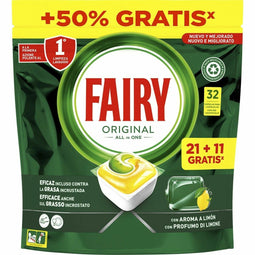 Vaatwastabletten Lemon Fairy 32 Stuks