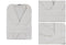 capa home comfortabele badjas - creme - maat XL