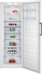 Beko RFNE448E41W - No-Frost Vrieskast - 404 liter - 8 Vriesladen - LED-display