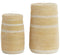Light & Living Mand Bellagio - Crème - Ø33cm - Set van 2 - Modern