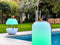 Nikki Amsterdam | The.Lampion | L-65 | Multicolor LED verlichting | Bluetooth Speaker | Wijnkoeler | Champagnekoeler | Ijskoeler | Ice Bucket | Ijsemmer | Tuin Verlichting | Feest Verlichting | Met gratis App bedienbaar | Koppelbaar
