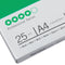 Lamineerhoes GBC Peel n' Stick - A4 2x75micron - Pak van 25 stuks