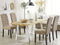Set van 2 eetkamerstoelen SHIRLEY Beige