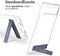 iMoshion Hoesje Geschikt voor Google Pixel 6a Hoesje - iMoshion Stand Backcover - Transparant