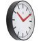 NeXtime NX-7360ST Stationsklok - 25.5cm - Stille Wandklok - Wit - NXt By -