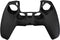 Playstation 5 Siliconen controller skin en Thumb Grips voor PS5 DualSense controller – Zwart
