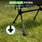 Travelhawk Campingstoel - Vouwstoel - Ergonomisch ontwerp - Zwart