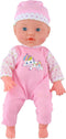 My Baby & Me Babypop 10-Delige Set - Incl. Speen, Bijtring, Potje, Créme Potje, Snoepdoosjes, Bordje, Zeepbakje en Rammelaar - Polyester - Roze/Paars