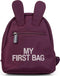 MY FIRST BAG AUBERGINE-CHILDHOME
