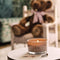 MY FLAME | Flessenpost kaars Big Hugs - roze - Green Tea Time