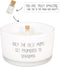 MY FLAME | Flessenpost kaars - Only the best moms get promoted to grandma - Fresh Cotton