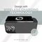 My Smart Home Hub 2 in 1 Wekkerradio - Digitale Wekker met 7.5W Wireless Qi Fast Charger - Alarmklok met Draadloze Oplader - Zwart