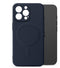 My Style Hoesje geschikt voor Apple iPhone 15 Pro MagSafe Telefoonhoesje Flexibel TPU | My Style Protective Flex Backcover | Geschikt voor MagSafe | Geschikt voor Draadloos Opladen met Magnetische Ring | MagSafe Case - Marineblauw