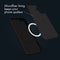 My Style Hoesje geschikt voor Apple iPhone 15 Pro MagSafe Telefoonhoesje Flexibel TPU | My Style Protective Flex Backcover | Geschikt voor MagSafe | Geschikt voor Draadloos Opladen met Magnetische Ring | MagSafe Case - Zwart