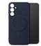 My Style Hoesje geschikt voor Samsung Galaxy S25 Plus MagSafe Telefoonhoesje Flexibel TPU | My Style Protective Flex Backcover | Geschikt voor MagSafe | Geschikt voor Draadloos Opladen met Magnetische Ring | MagSafe Case - Marineblauw