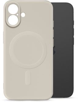 My Style Protective Flex Magsafe Compatible Case for Apple iPhone 16 Plus Antique White