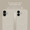 My Style Protective Flex Magsafe Compatible Case for Apple iPhone 13/14/15 Antique White