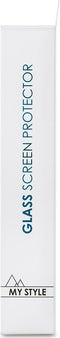 My Style Screenprotector geschikt voor Apple iPhone 13 Mini Glazen Screenprotector - Case Friendly (10-Pack)