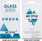 My Style Screenprotector geschikt voor Apple iPhone 13 Mini Glazen Screenprotector - Case Friendly (10-Pack)