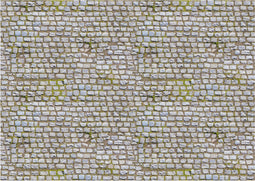 My Village | Blad van koperstenen | 21x29,7cm